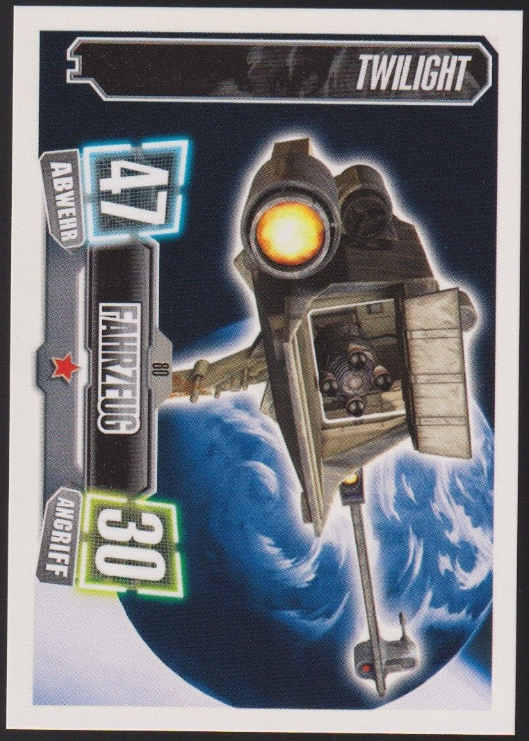 Topps Star Wars 2011 Twilight Republik Anakin Skywalkers Schiff TCG Rare #47 – Bild 1