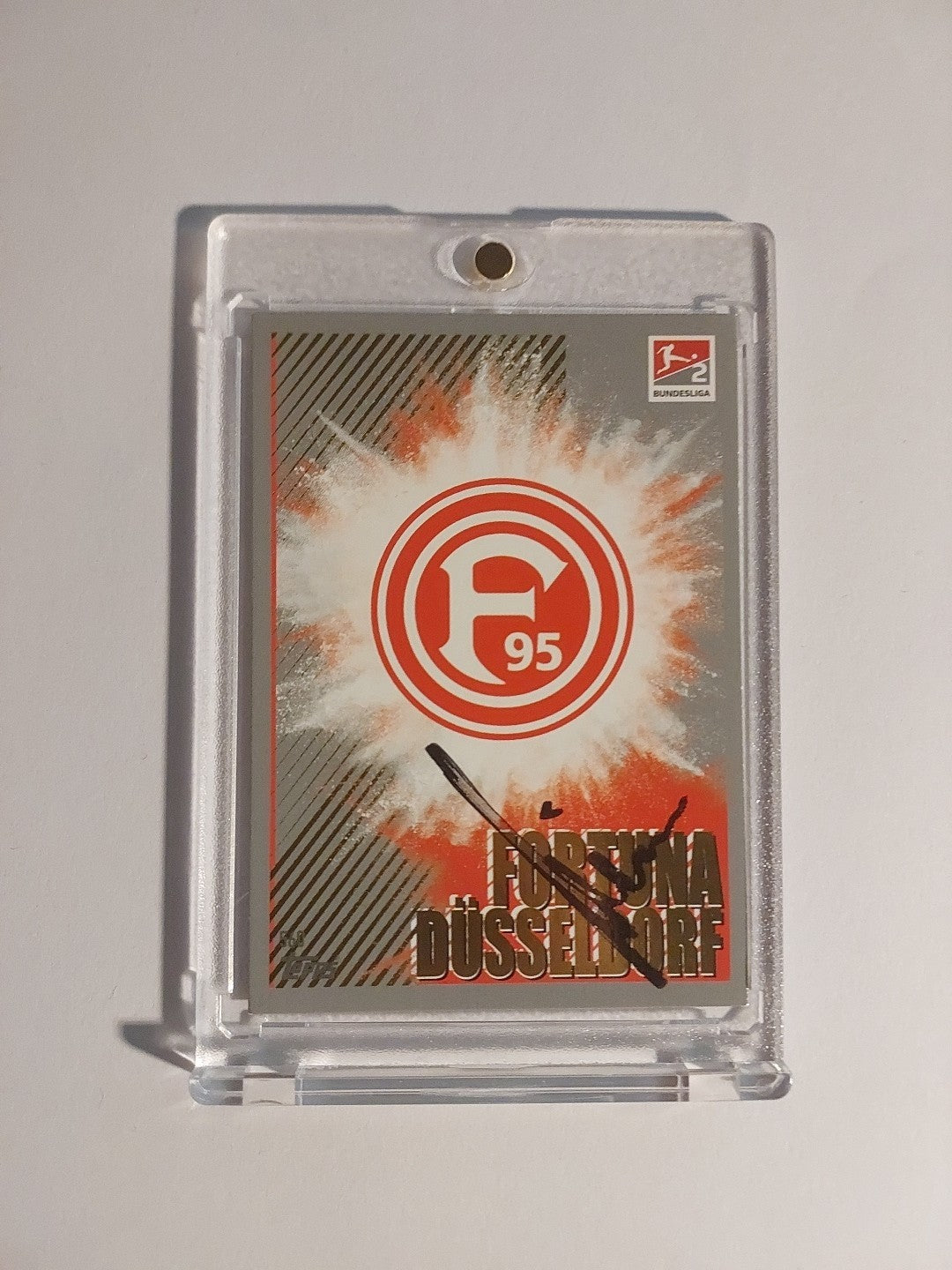 Topps Bundesliga 2023-24 Daniel Thioune Fortuna Düsseldorf 95 (On Card Auto) – Bild 1