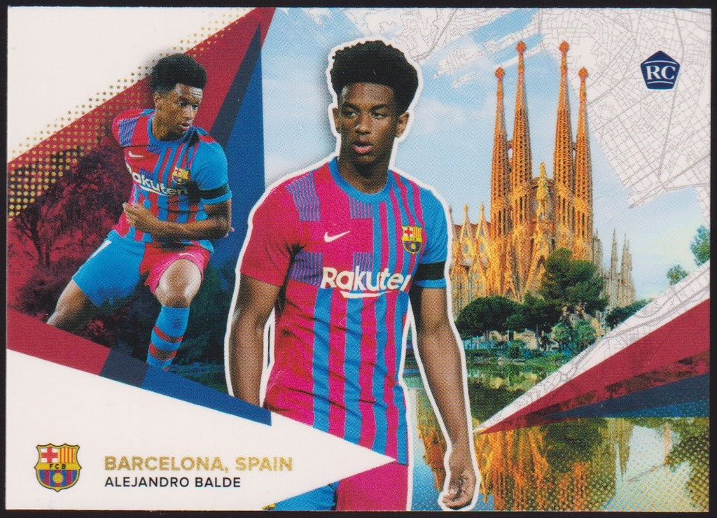 Topps 2020-21 Alejandro Balde Rookie FC Barcelona Parallel Rare – Bild 1