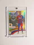 Panini Barcelona 2021-22 Dani Alves Brasilien Parallel 179/400 Refractor Rare – Bild 1