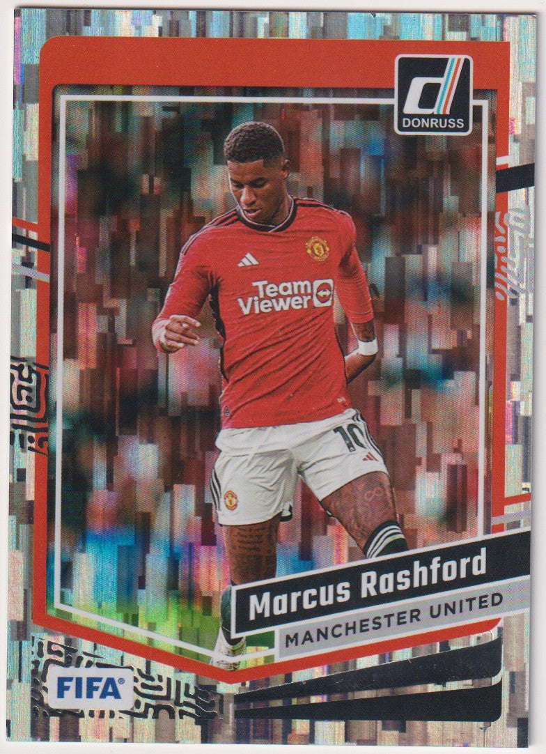 Panini 2023-24 - Donruss Marcus Rashford Rookie Manchester United Parallel – Bild 1