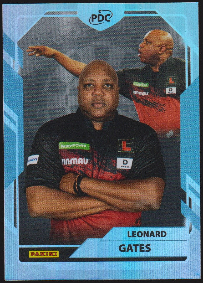 Panini PDC World Championship 2026 Leonard Gates "Soulger" Refractor Parallel – Bild 1