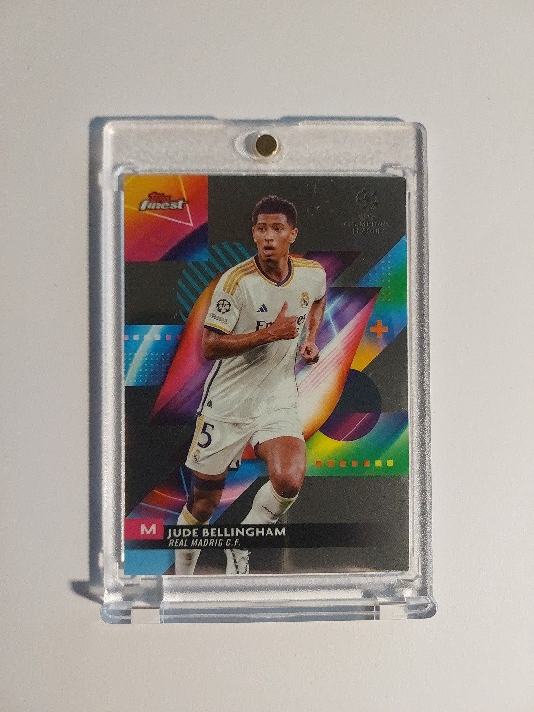 Topps Finest 2023-24 Jude Bellingham Real Madrid England Parallel Ultra Rare Hit – Bild 1