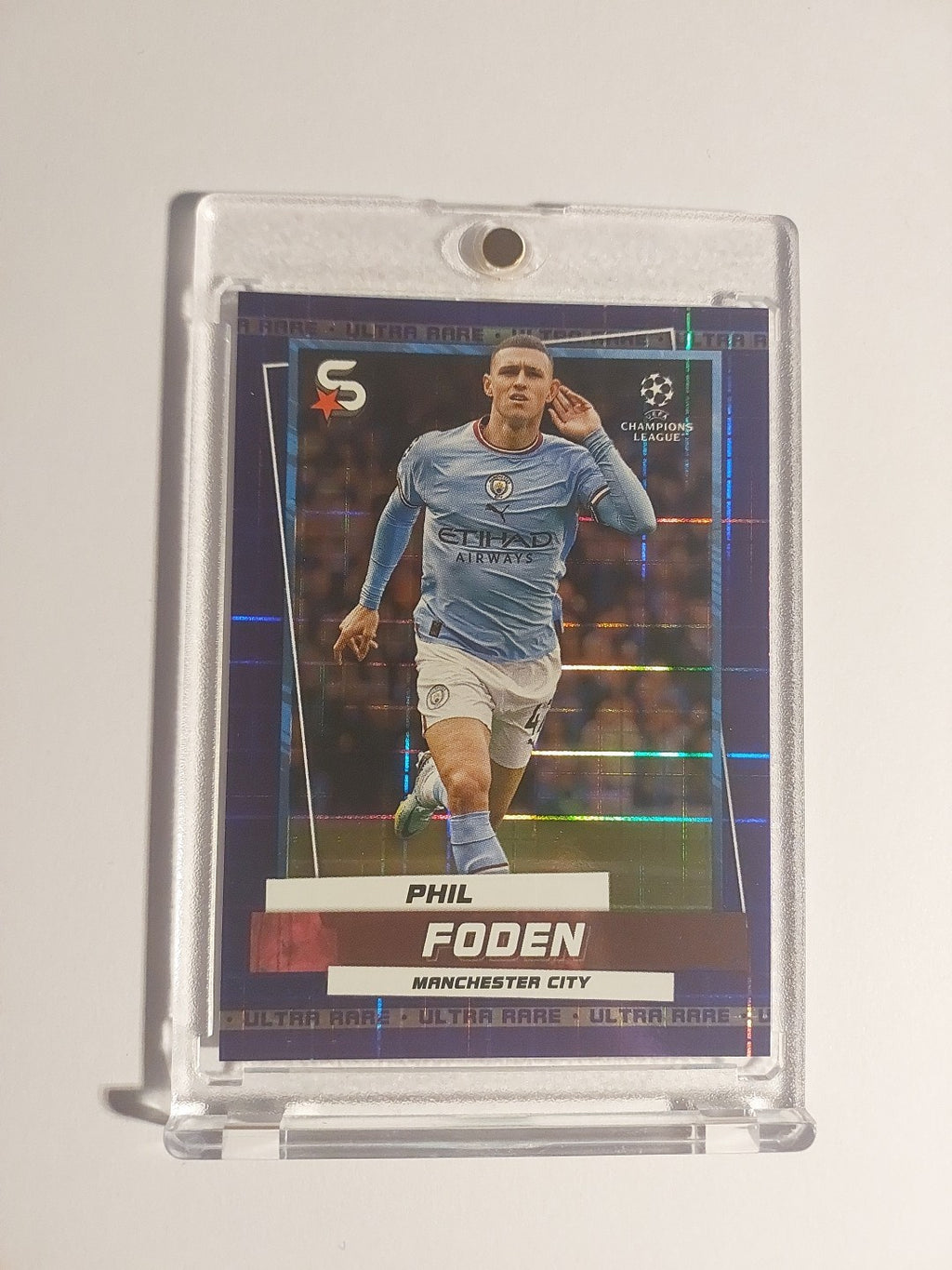 Topps Ultra Rare 2022-23 Phil Foden Manchester City Numbered 79/99 Parallel – Bild 1
