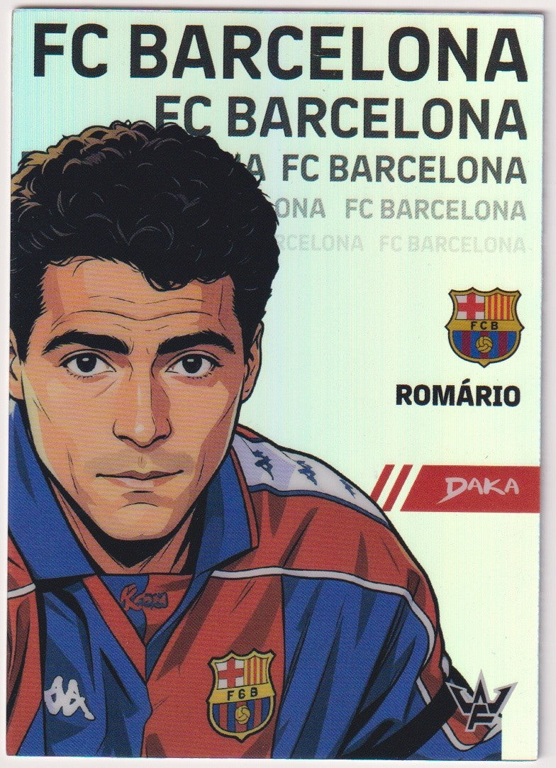 Daka 2025-26 Romario FC Barcelona Parallel 232/250 Case Hit Barca Manga – Bild 1