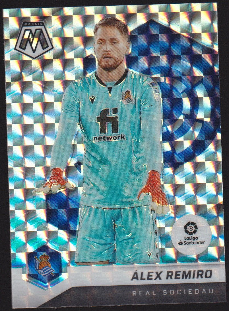 Panini Mosaic La Liga Soccer 2021-22 Alex Remiro Real Sociedad - Parallel Rare – Bild 1