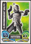 Topps Star Wars 2012 Klonkommandant Wolffe Republik TCG Rare #33 – Bild 1