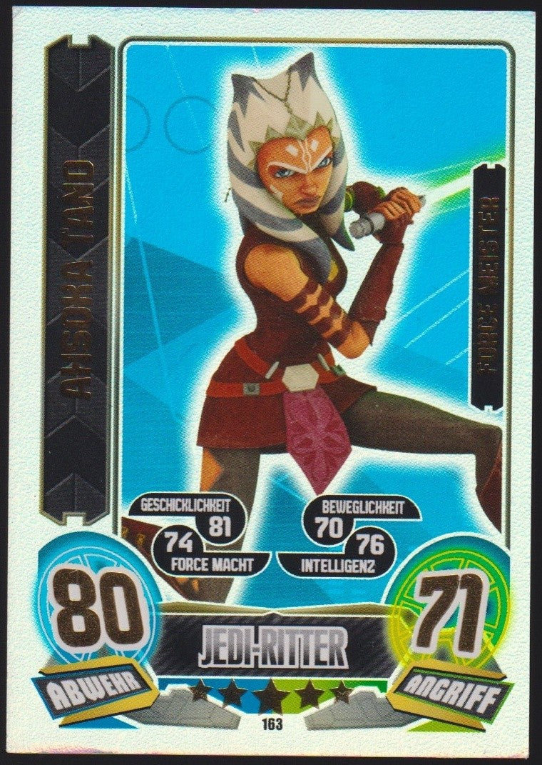 Topps Star Wars 2011 Ahsoka Tano Republik Jedi TCG Rare #163 – Bild 1