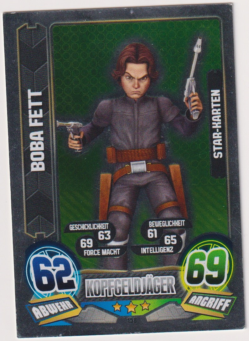 Topps Star Wars 2012 Boba Fett Unterwelt TCG Rare #158 – Bild 1