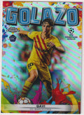 Topps Golazo 2021-22 Gavi Rookie FC Barcelona UEFA Champions League Parallel – Bild 1
