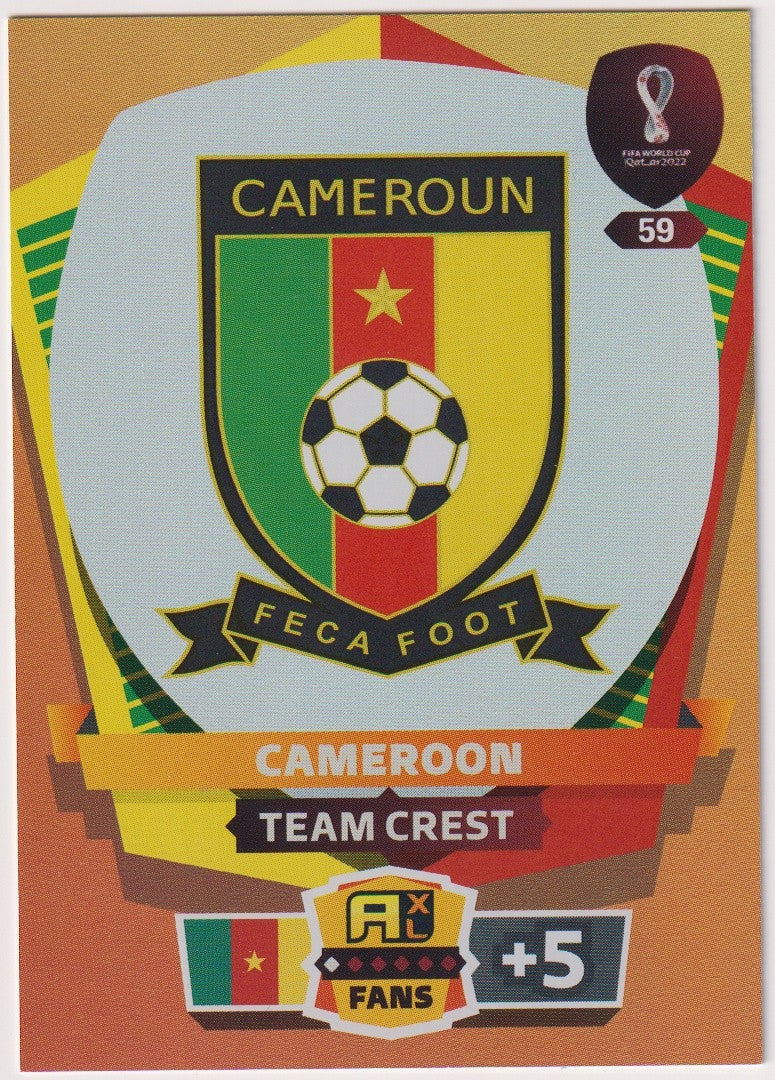 Panini Adrenalyn XL FIFA World Cup Qatar 2022 Cameroon Parallel Rare – Bild 1