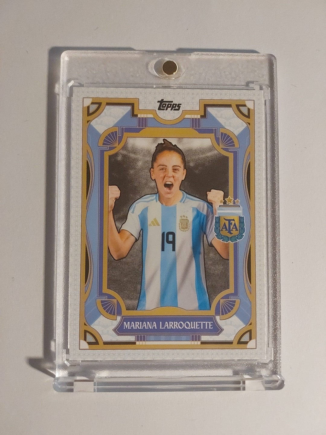 Topps Argentinien Team Set 2024-25 Mariana Larroquette Limited Parallel – Bild 1