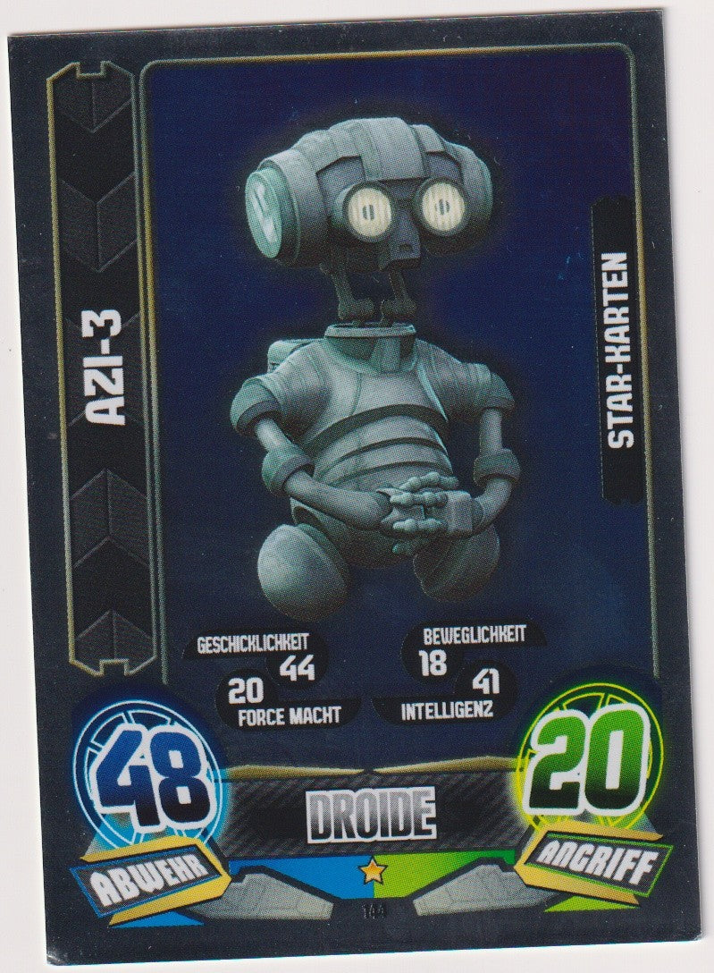 Topps Star Wars 2012 AZI-3 Republik Droide TCG Rare #144 – Bild 1