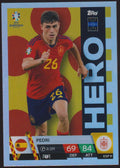Topps Match Attax 2023-24 Pedri Spanien Parallel Rare – Bild 1