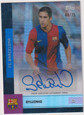 Topps 2024-25 Sylvinho Auto FC Barcelona Parallel 44/75 Refractor – Bild 1