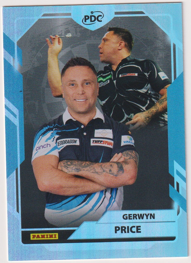 Panini PDC World Championship 2026 Gerwyn Price & The Iceman Refractor Parallel – Bild 1