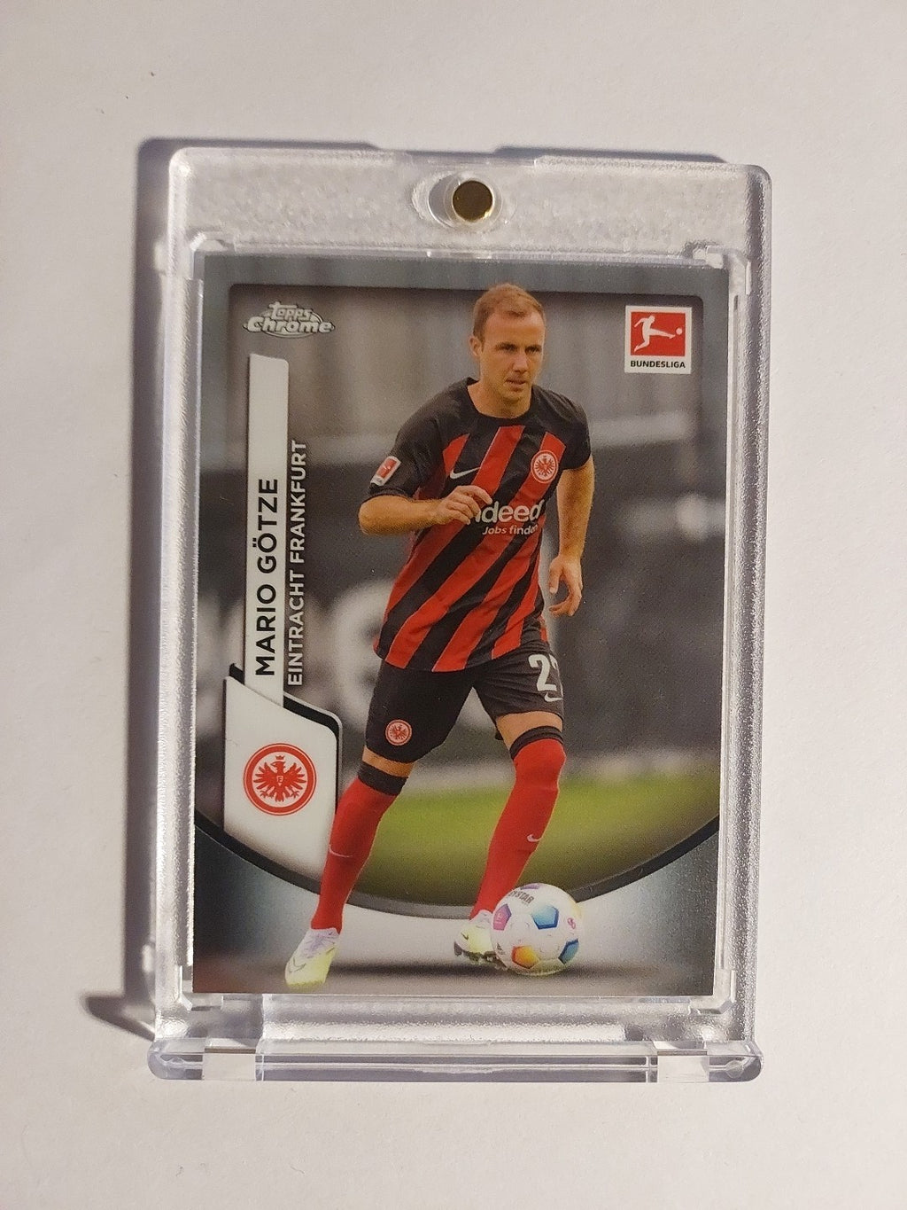 Topps Chrome Bundesliga 2023-24 Mario Götze Frankfurt Parallel Rare Base Hit – Bild 1