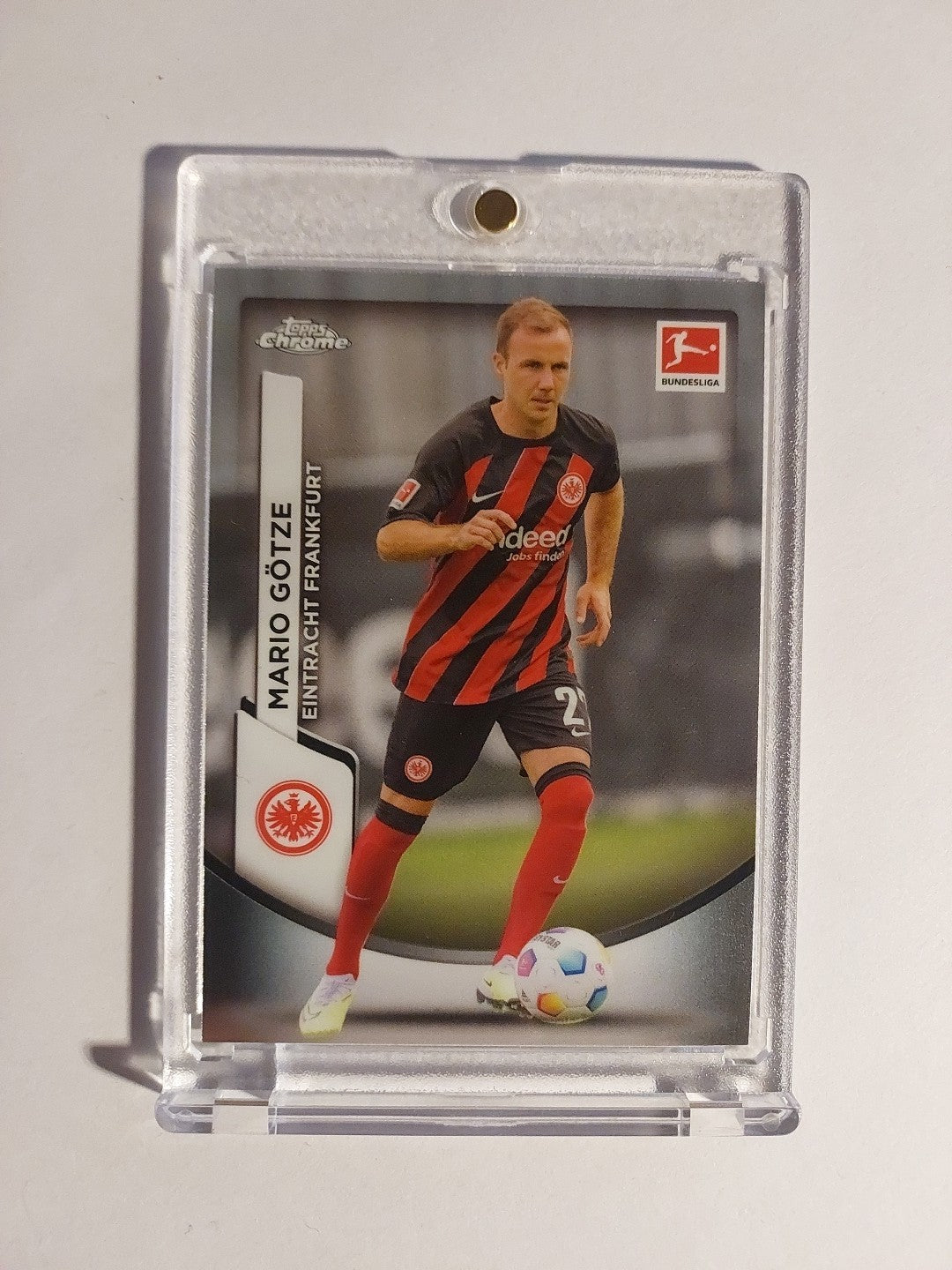 Topps Chrome Bundesliga 2023-24 Mario Götze Frankfurt Parallel Rare Base Hit – Bild 1