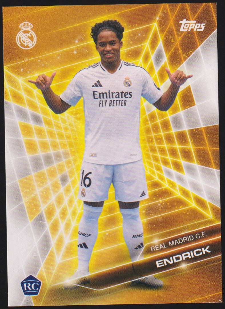 Topps 2023-24 Endrick Rookie Real Madrid C.F. Parallel Rare – Bild 1