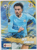 Topps Merlin Heritage 2022-23 Jack Grealish Manchester City Blue Parallel – Bild 1