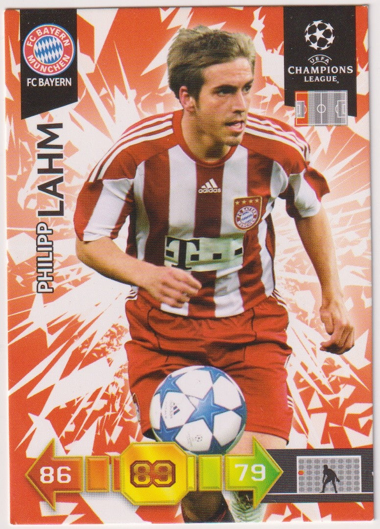 Panini Adrenalyn XL Official Trading Card 2010-2011 Philipp Lahm Bayern München – Bild 1