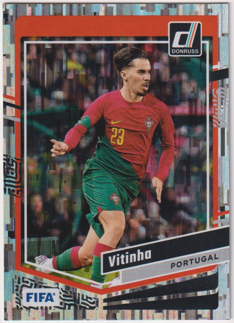 Panini 2023-24 Panini - DonRuss Soccer 2023-24 Vitinha Portugal Parallel Rare – Bild 1