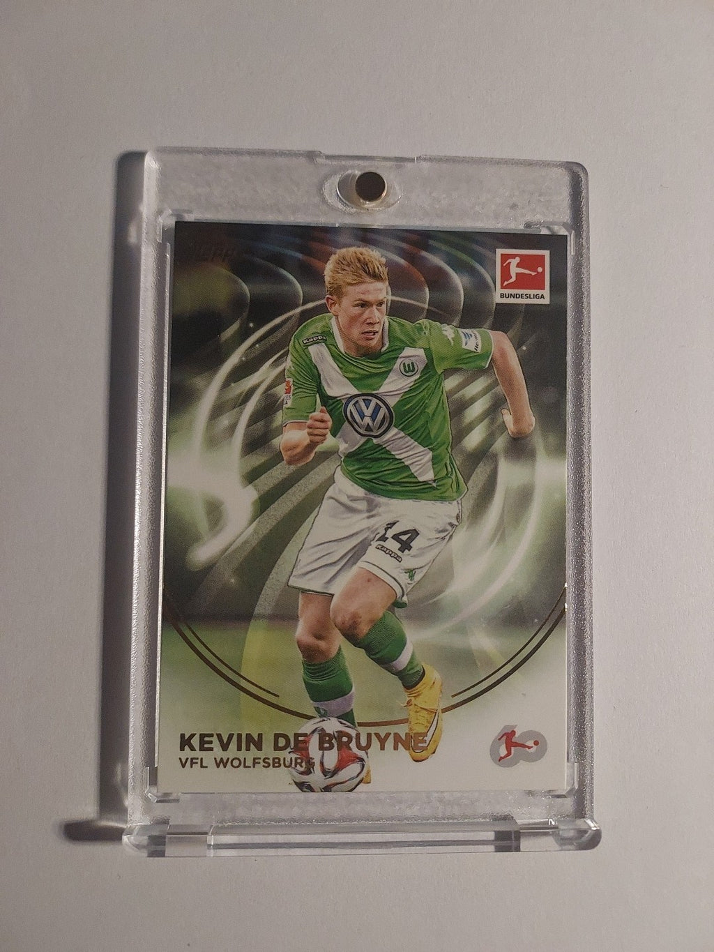 Topps 60 Jahre Bundesliga 2023-24 Kevin De Bruyne Wolfsburg Parallel Rare Hit – Bild 1