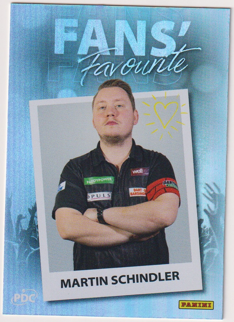 Panini PDC World Championship 2026 Martin Schindler Refractor Parallel – Bild 1