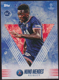 Topps 2020-21 Nuno Mendes Rookie Paris Saint-Germain UEFA Champions League – Bild 1