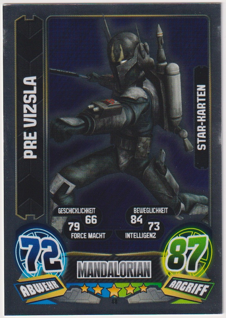 Topps Star Wars 2015 Pre Vizsla Mandalorian Unterwelt TCG Rare – Bild 1