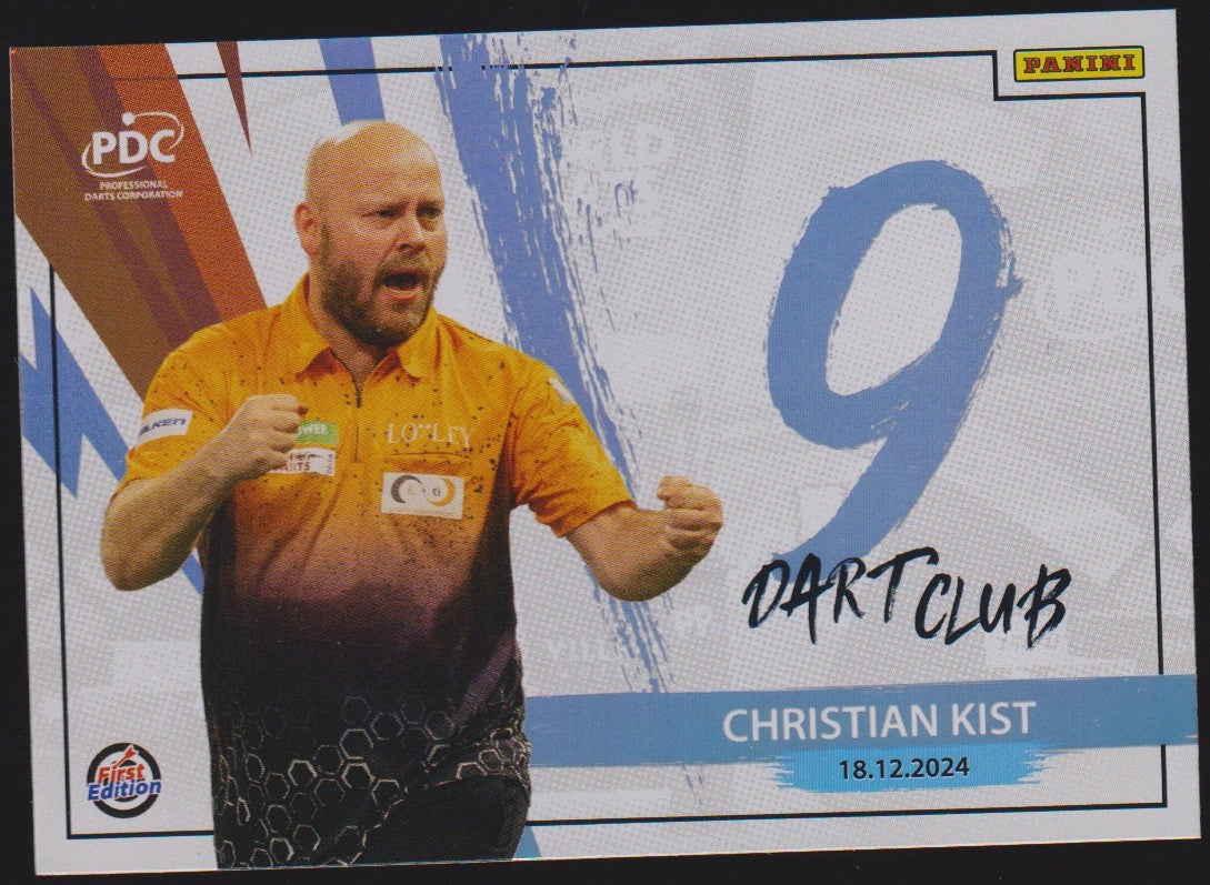 Panini PDC World Championship 2026 Christian Kist Refractor Parallel 1st Edition – Bild 1