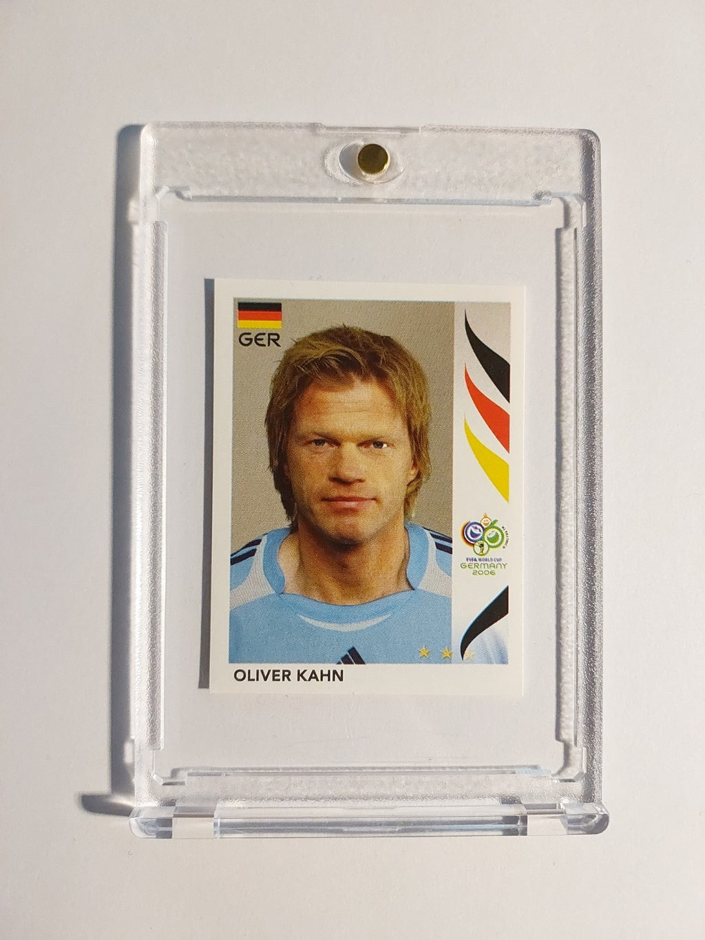 Panini WM 2006 Oliver Kahn Deutschland Bayern München Vintage Legend Parallel – Bild 1