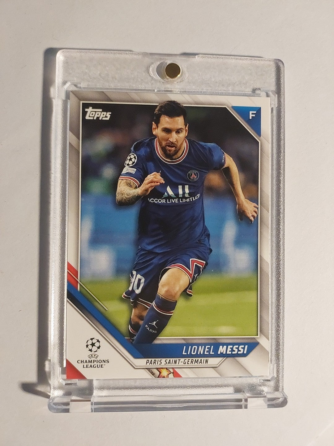 Topps UCC 2021-22 Lionel Messi Paris Saint-Germain Parallel Rare Base Hit – Bild 1