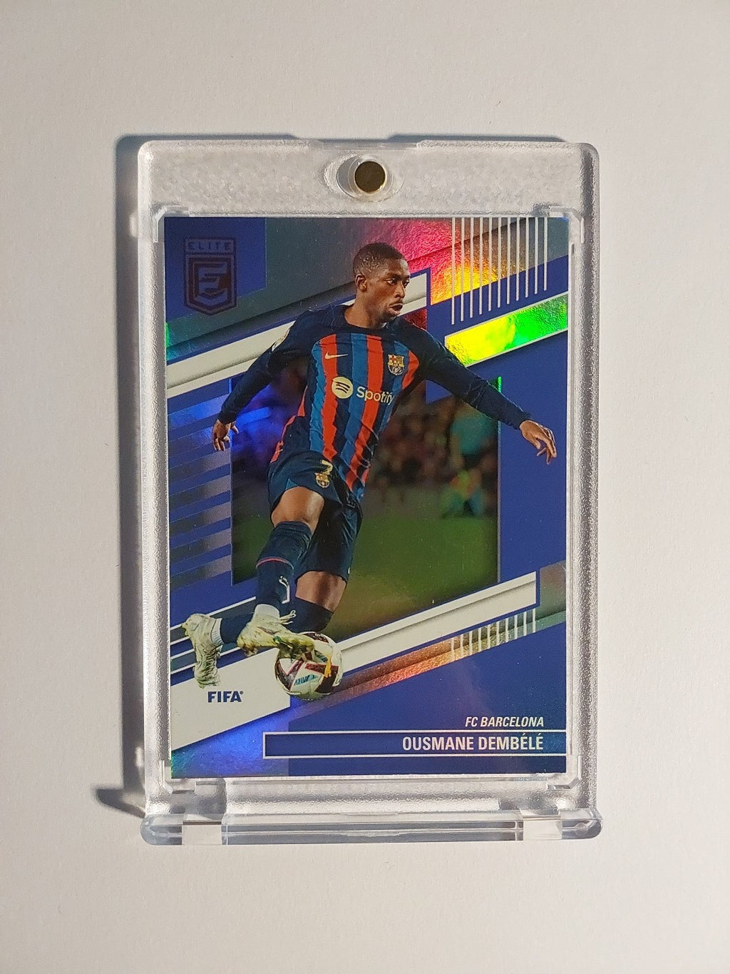 Panini Elite 2022-23 Ousmane Dembele Barcelona Parallel Refractor Insert Rare – Bild 1