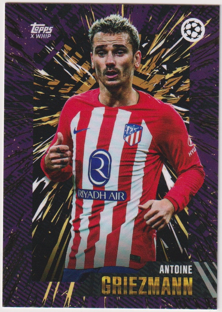 Topps UEFA Champions League Antoine Griezmann Atlético Madrid Parallel – Bild 1