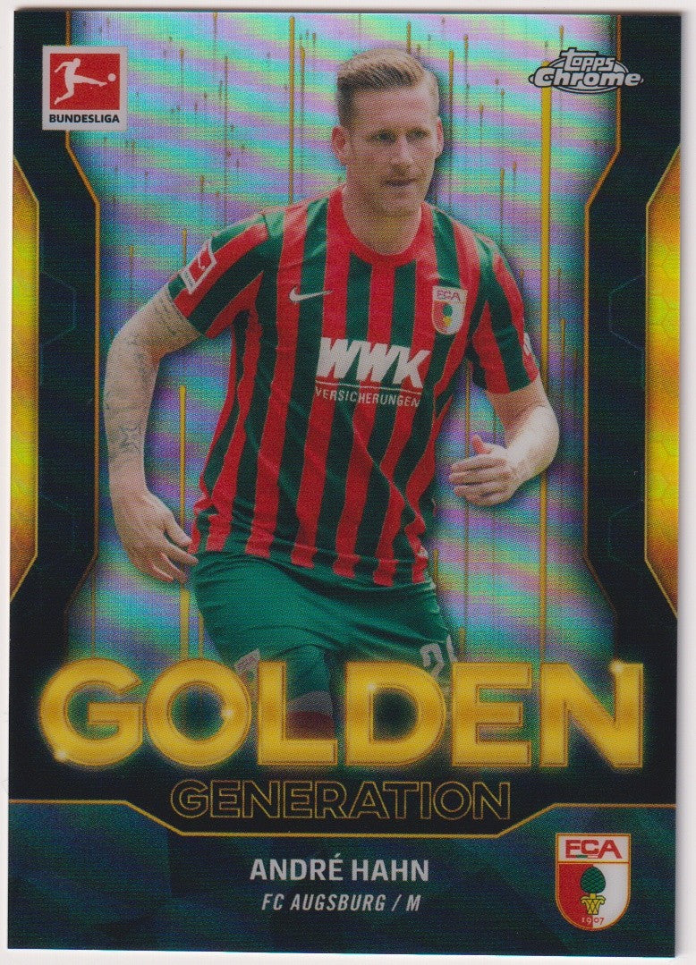 Topps Golden Generation 2021-22 André Hahn FC Augsburg Parallel Rare – Bild 1
