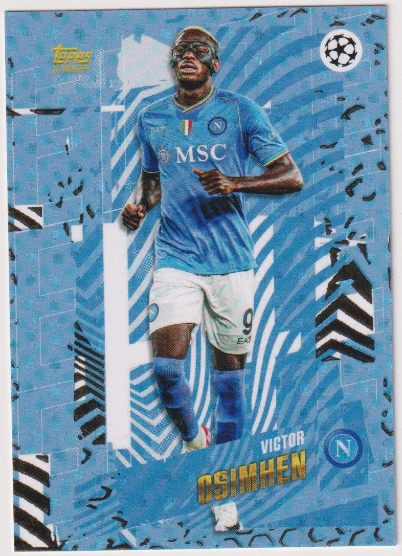 Topps Champions League 2022-23 Victor Osimhen Napoli Parallel Rare – Bild 1