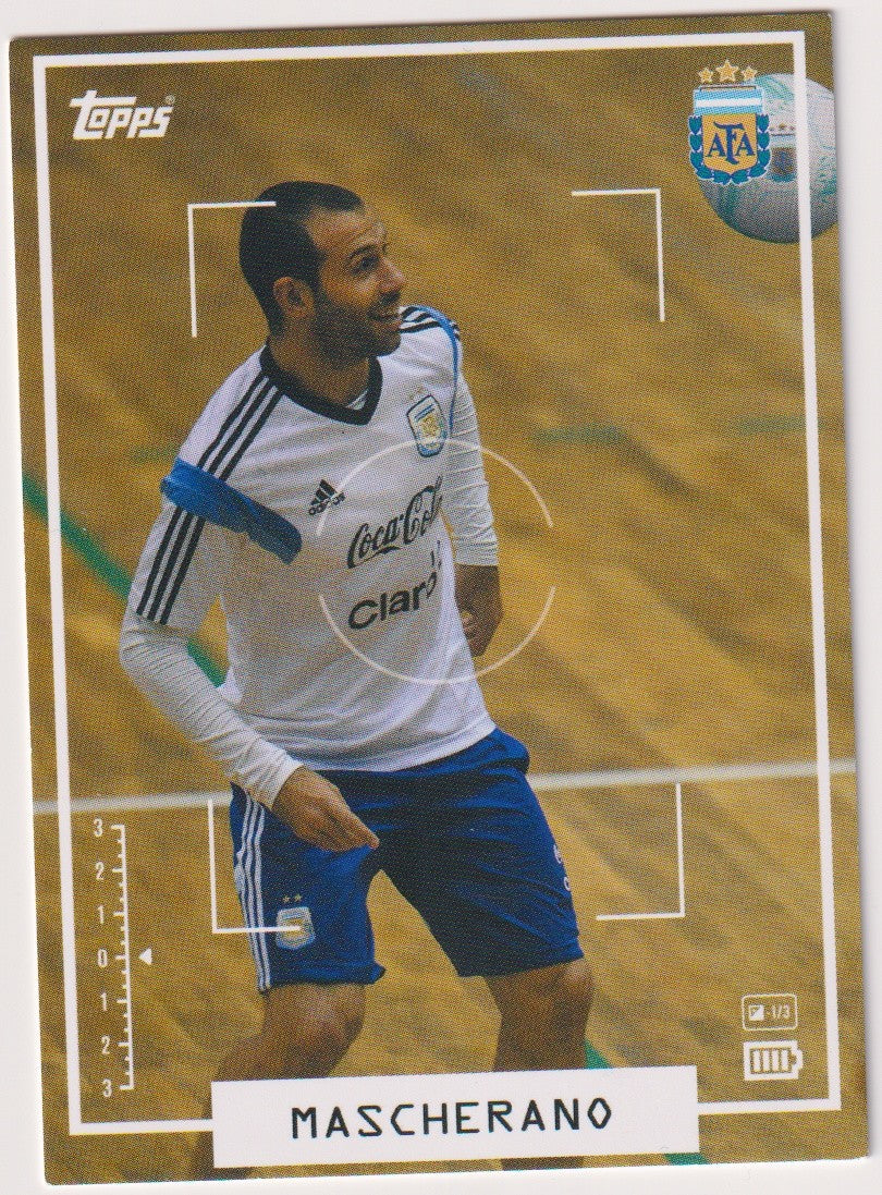 Topps Official National Team Product 2025-26 Javier Mascherano Argentinien – Bild 1