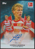 Topps 2025-26 Leopold Querfeld Auto 1. FC Union Berlin Parallel 4/99 – Bild 1