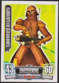 Topps Star Wars 2011 Flammenwerfer der Klontrooper Republik TCG Rare #43 – Bild 1