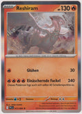 Pokemon TCG Reshiram #17/094 Rare (R) Holo Deutsch 2025 – Bild 1