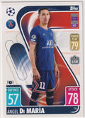 Topps Match Attax Trading Card Game ÁNGEL Di MARÍA Paris Saint-Germain UEFA – Bild 1