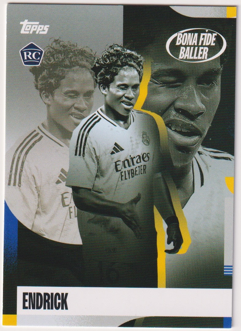 Topps Bona Fide Baller 2024-25 Endrick Rookie Real Madrid Parallel Rare – Bild 1