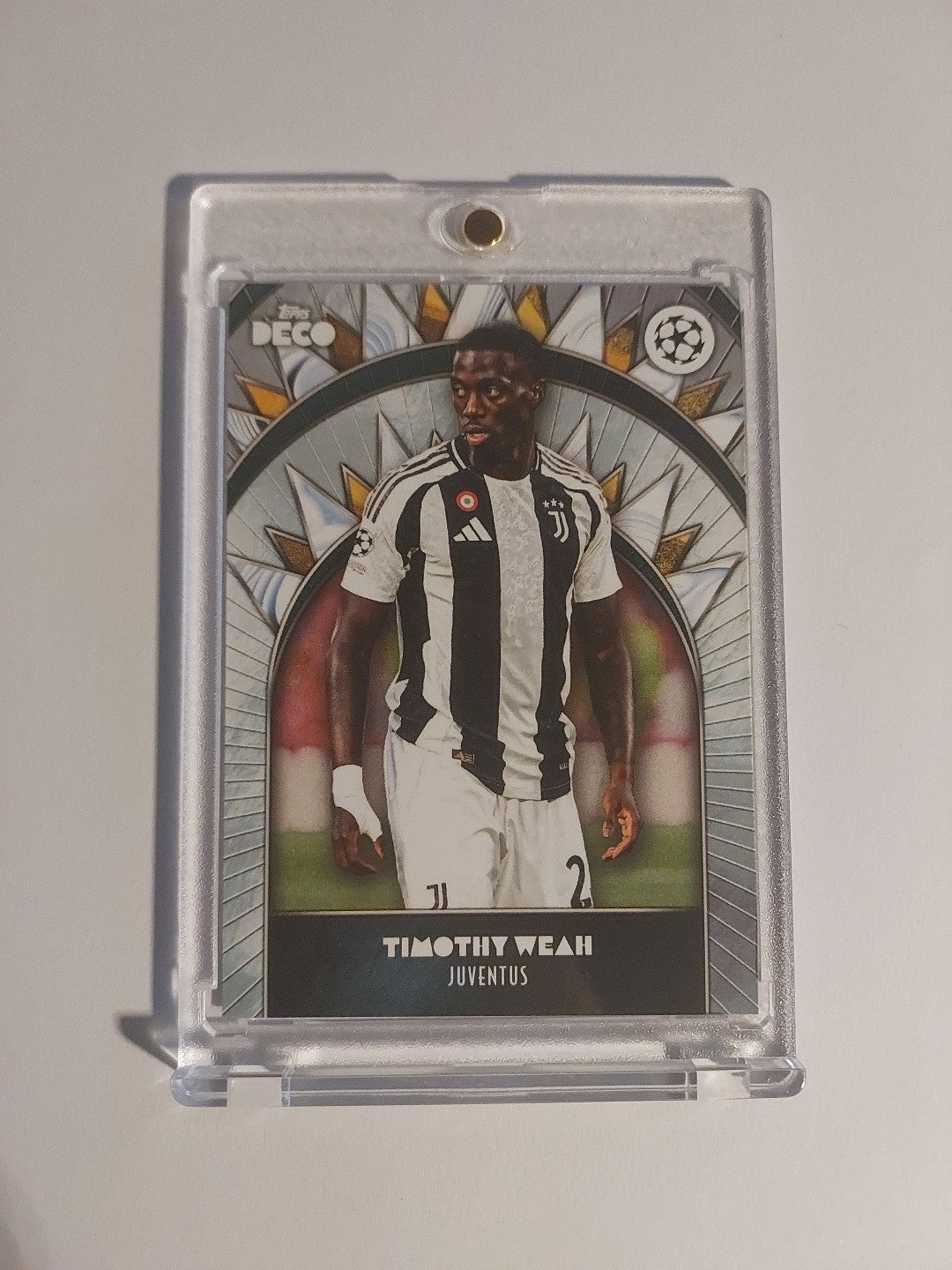 Topps Deco 2024-25 Timothy Weah Juventus Turin Parallel – Bild 1