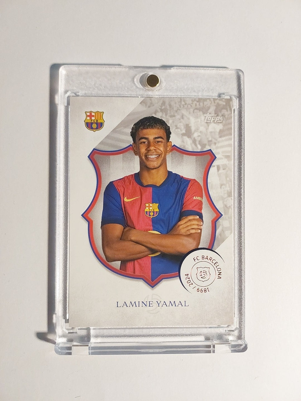 Topps 125 Jahre Barcelona 2024-25 Lamine Yamal Spanien Parallel Ultra Rare Hit – Bild 1