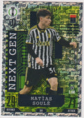 Topps Match Attax Matías Soule Rookie Juventus Parallel Rare – Bild 1
