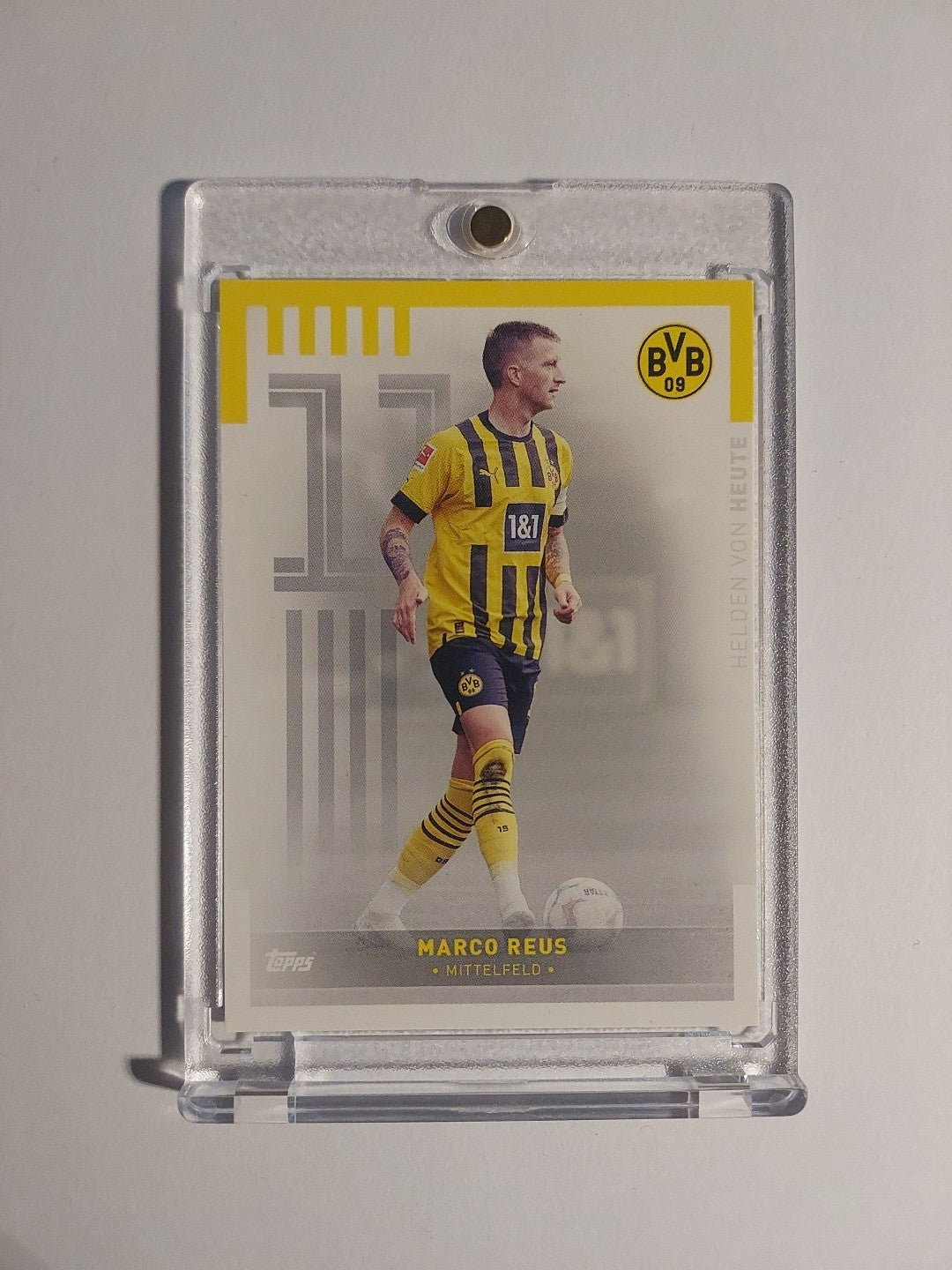 Topps Dortmund Team Set 2022-23 Marco Reus Helden von Heute Parallel Rare Hit – Bild 1