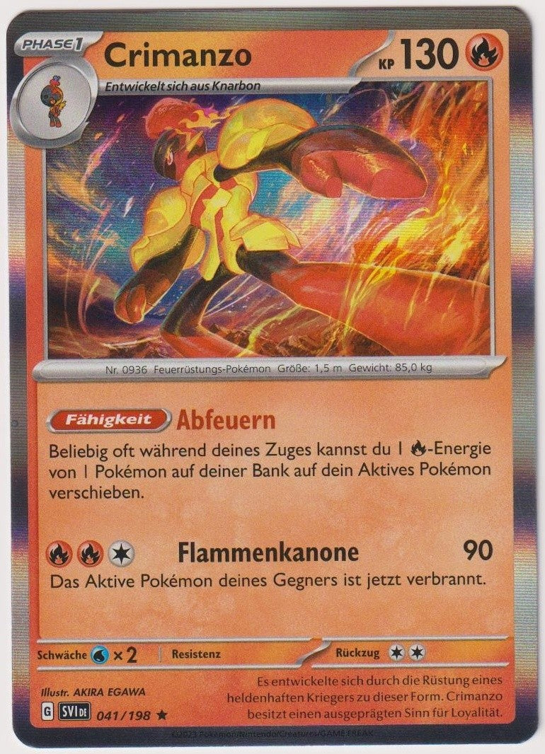 Pokemon TCG Armarouge #41/198 Rare (R) Holo Deutsch 2023 – Bild 1