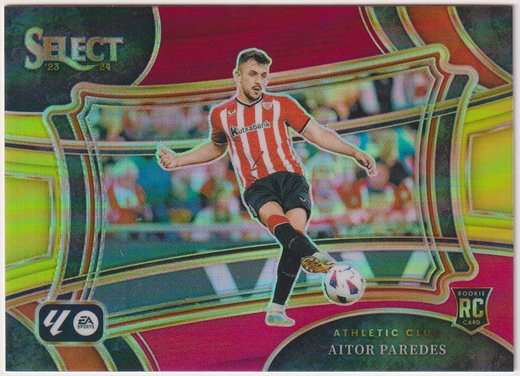 Panini Select Soccer 2023-24 Aitor Paredes Rookie Athletic Bilbao Parallel – Bild 1