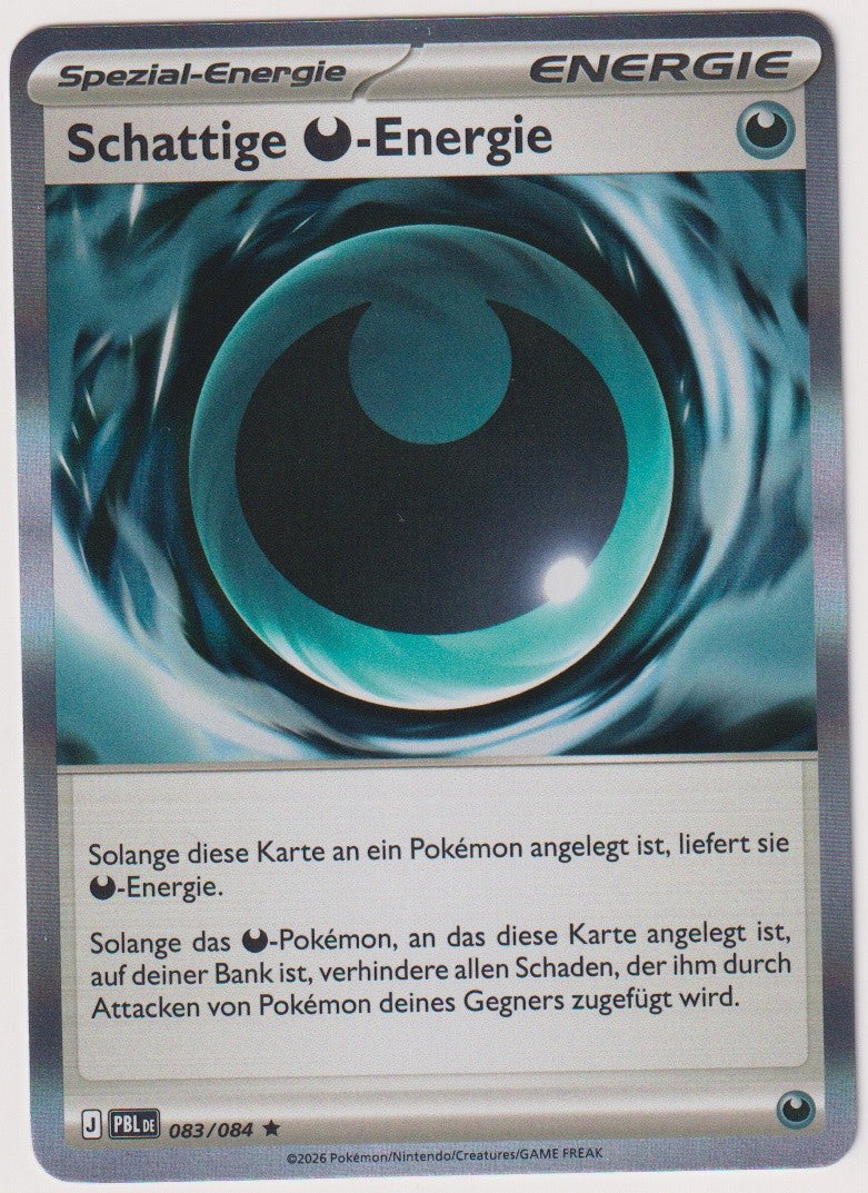 Pokemon TCG Shadow Energy #083/084 Rare (R) Holo Deutsch 2026 – Bild 1